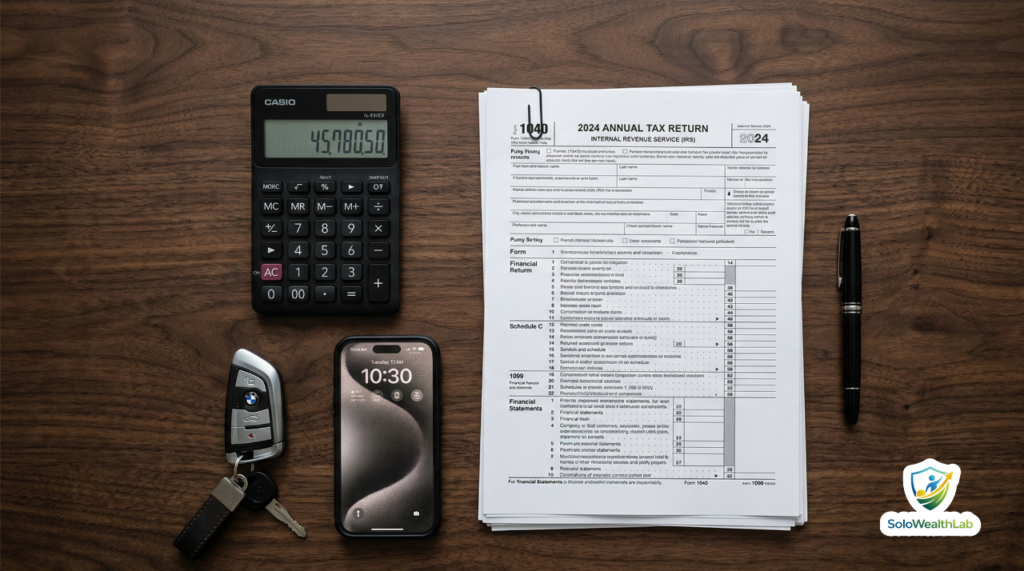How IRS mileage deductions affect retirement contribution limits for rideshare drivers.